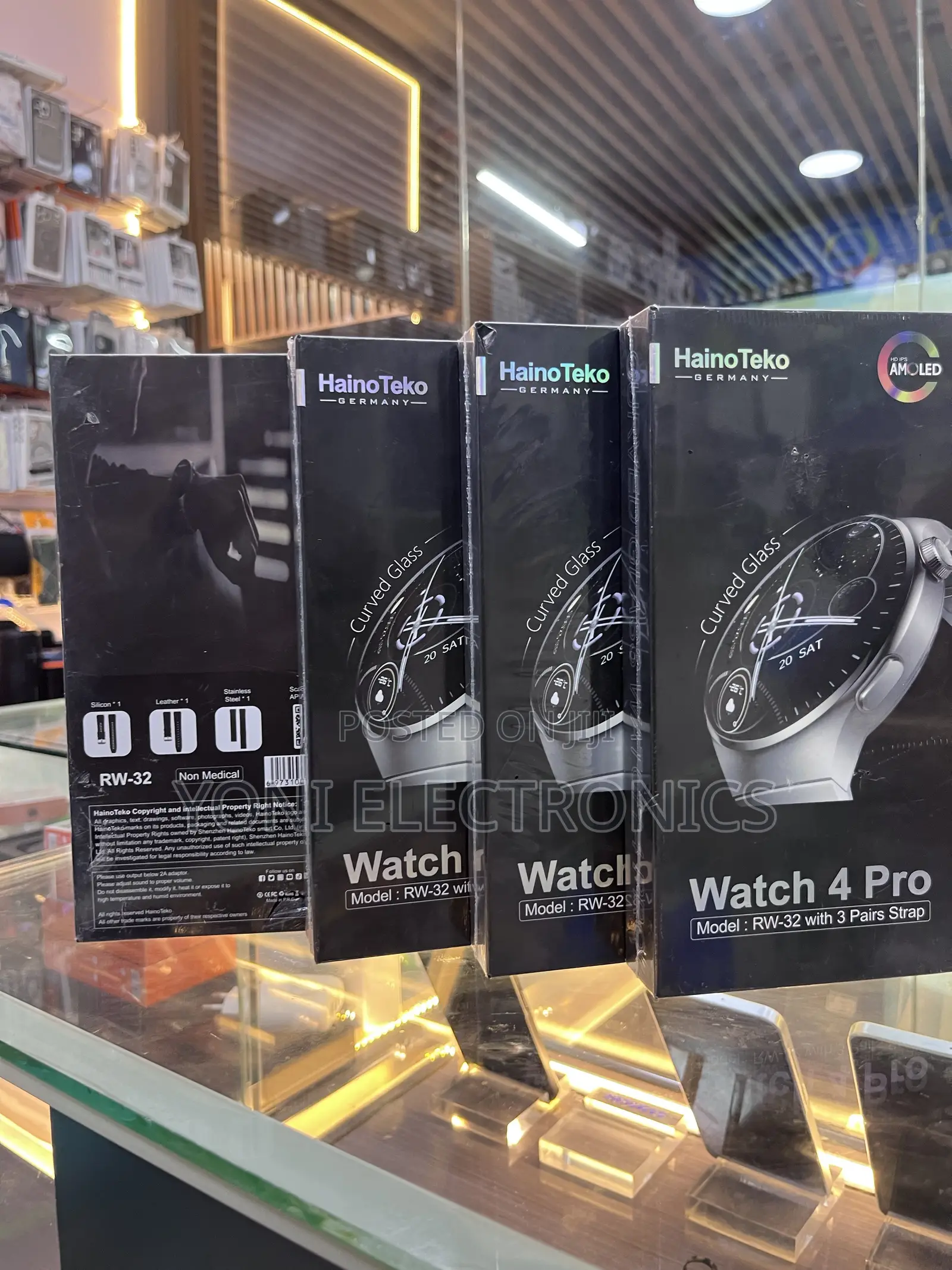Haino Teko Germany Watch 4 Pro ( Rw-32) Smartwatch Packaging