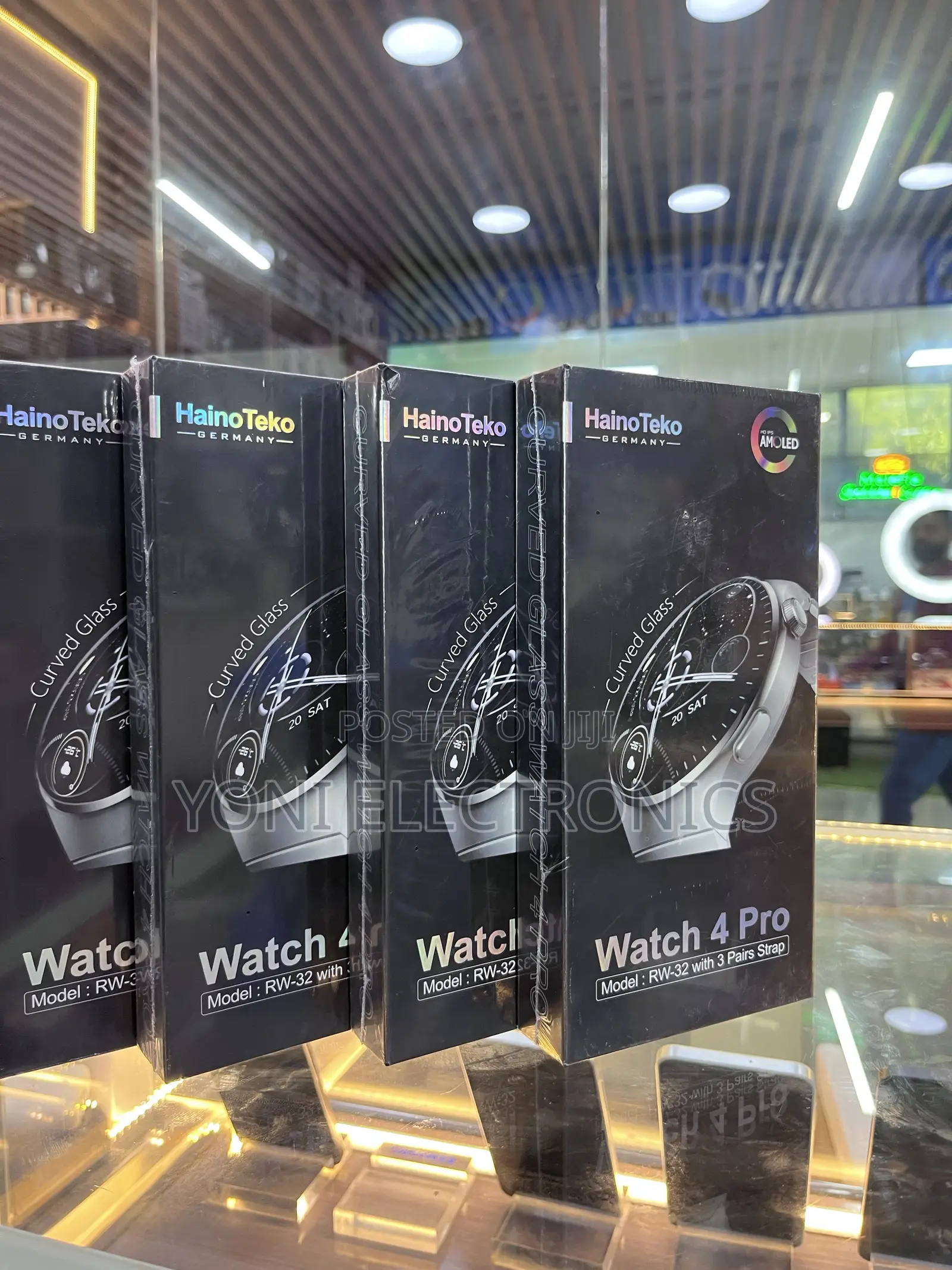Haino Teko Germany Watch 4 Pro ( Rw-32) Smartwatch Packaging