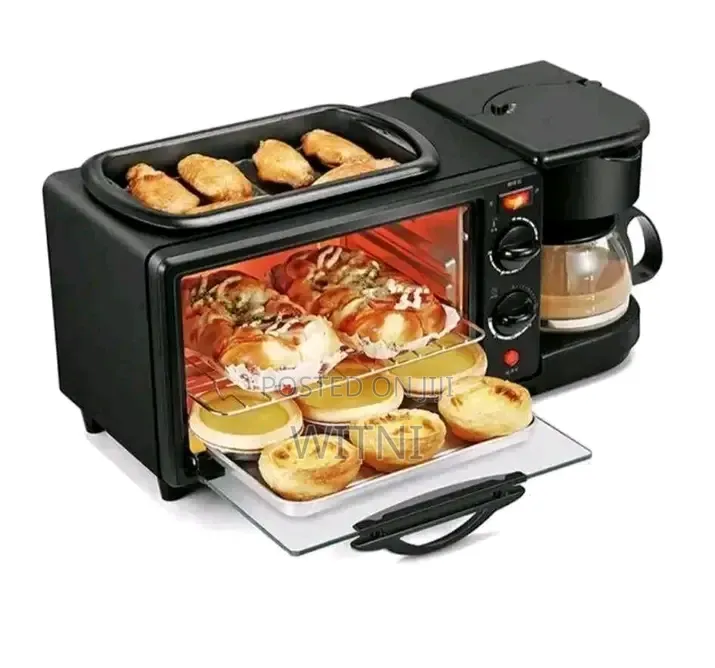 3 In 1 Breakfast Maker With A Coffee Maker