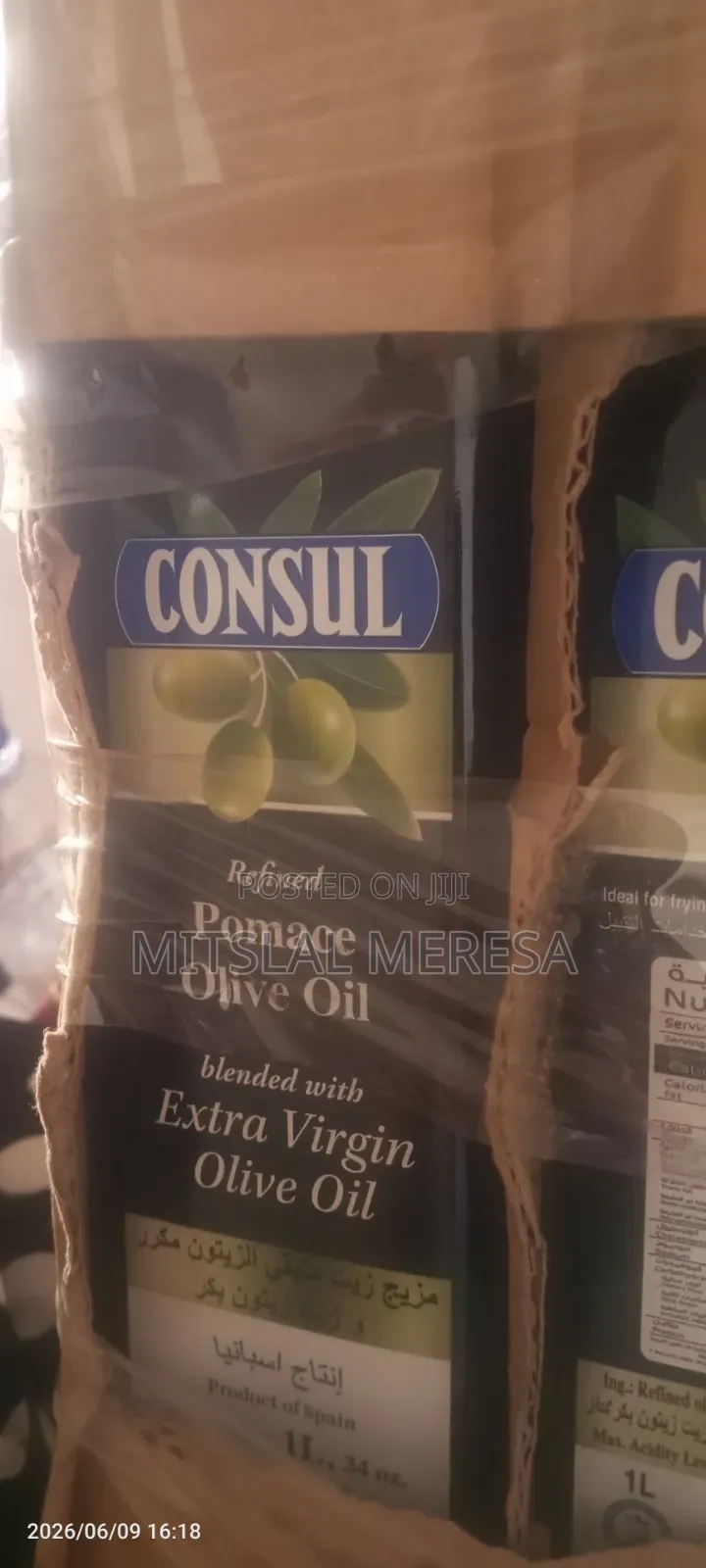 Sales Olive Oil
