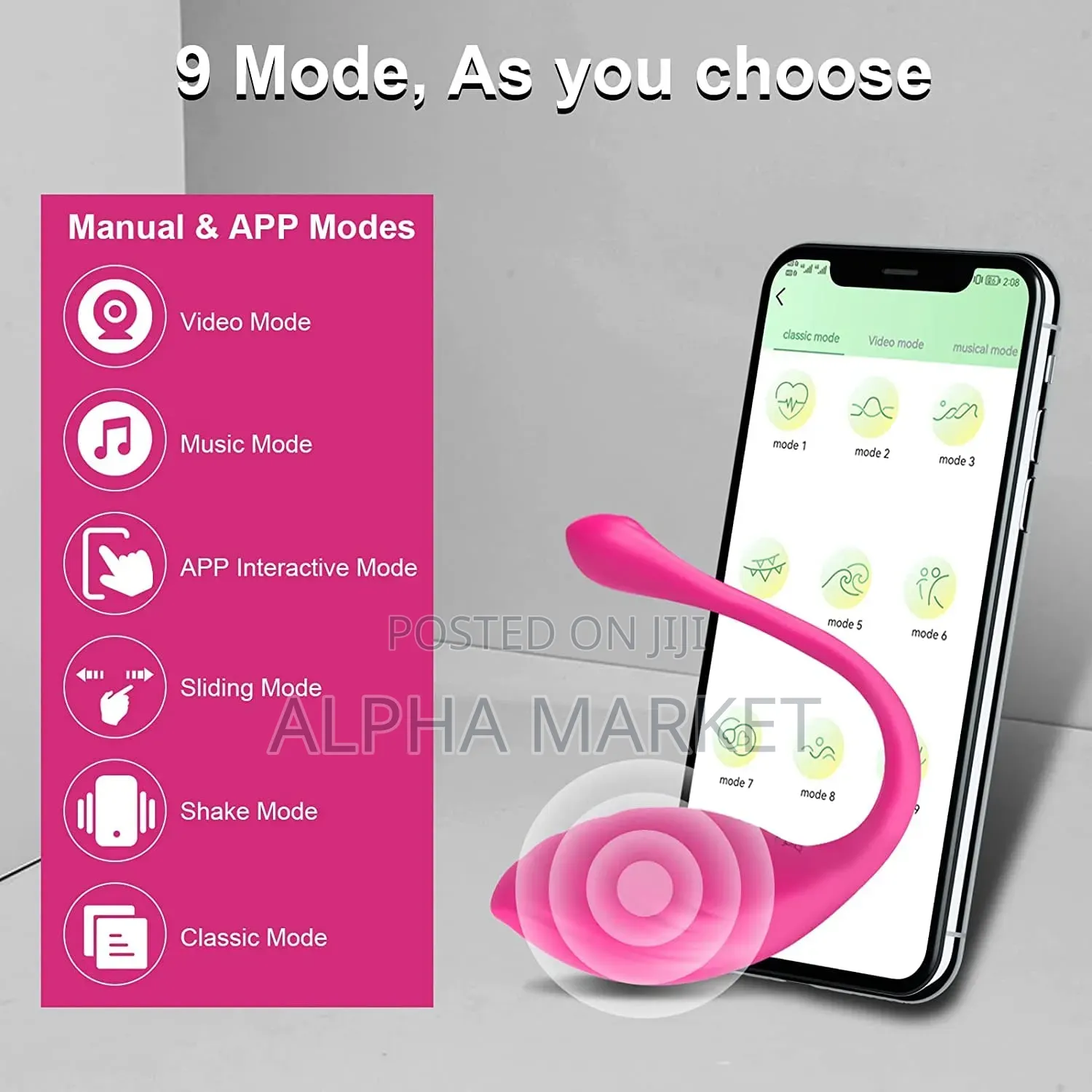 App Control Wearable Vibrator