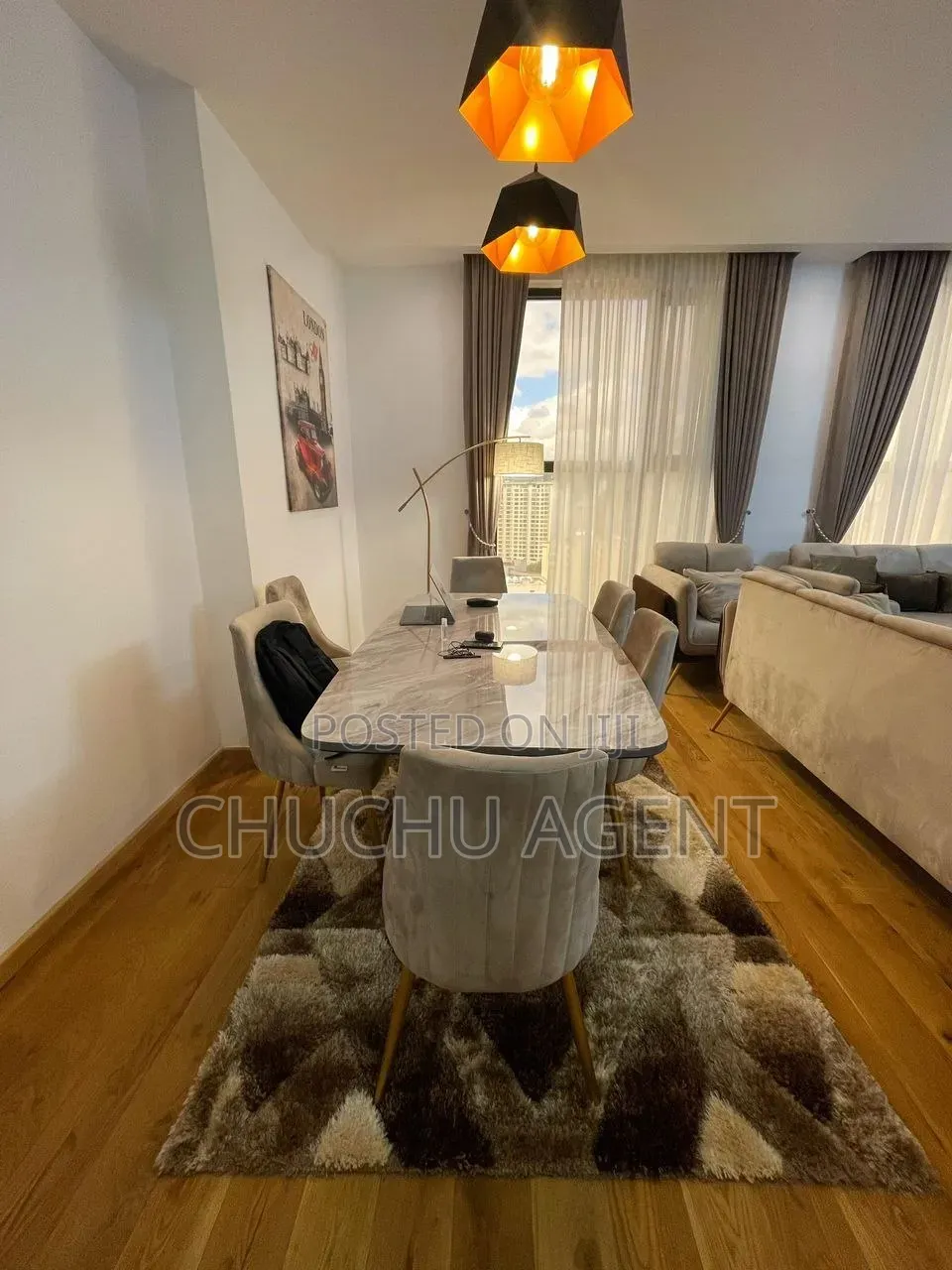 Furnished 2bdrm Apartment in Bole for rent