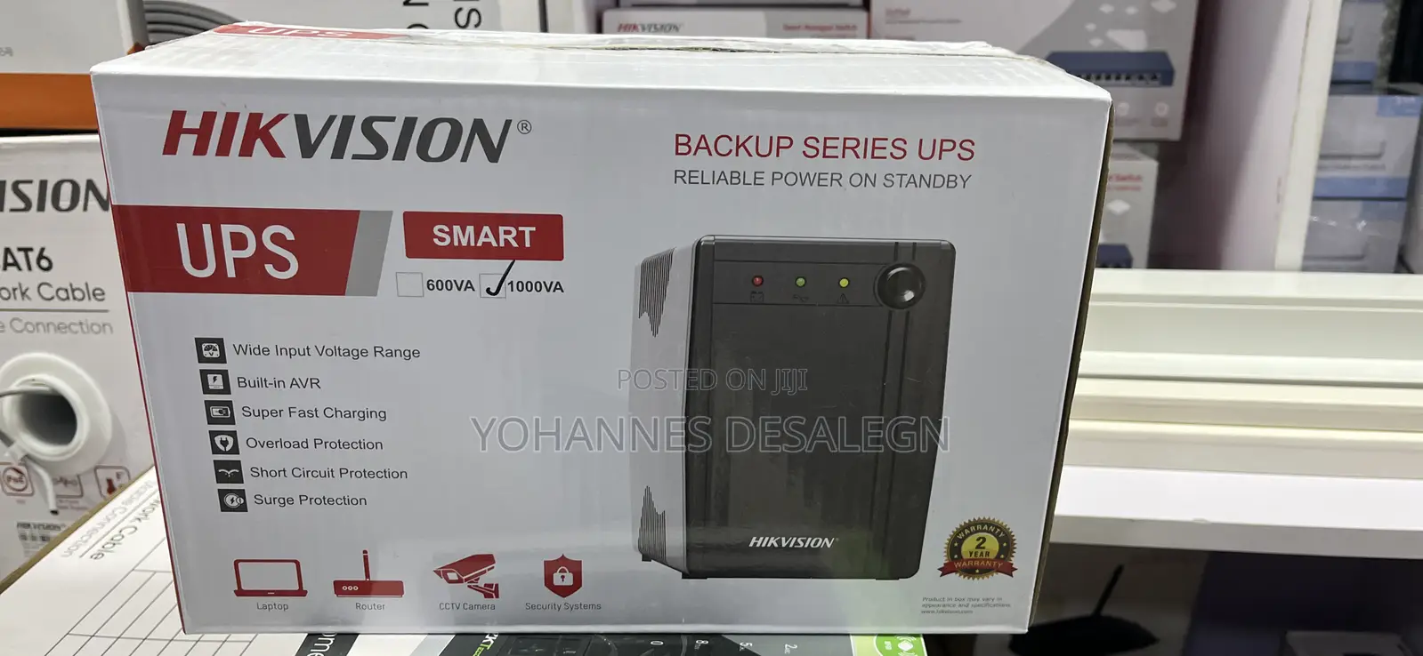 Hikvision Ups Battery