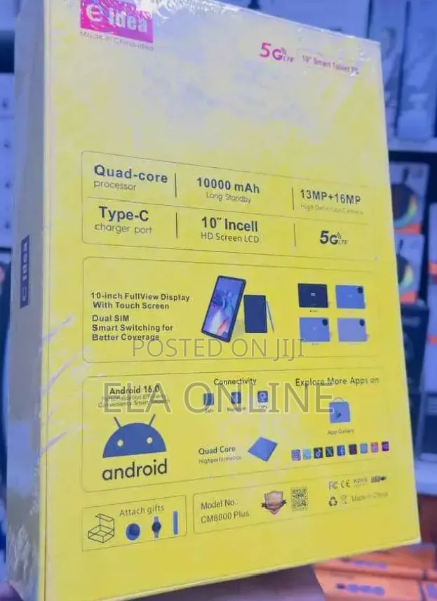 New C idea CM8500 Plus 256 GB Gray