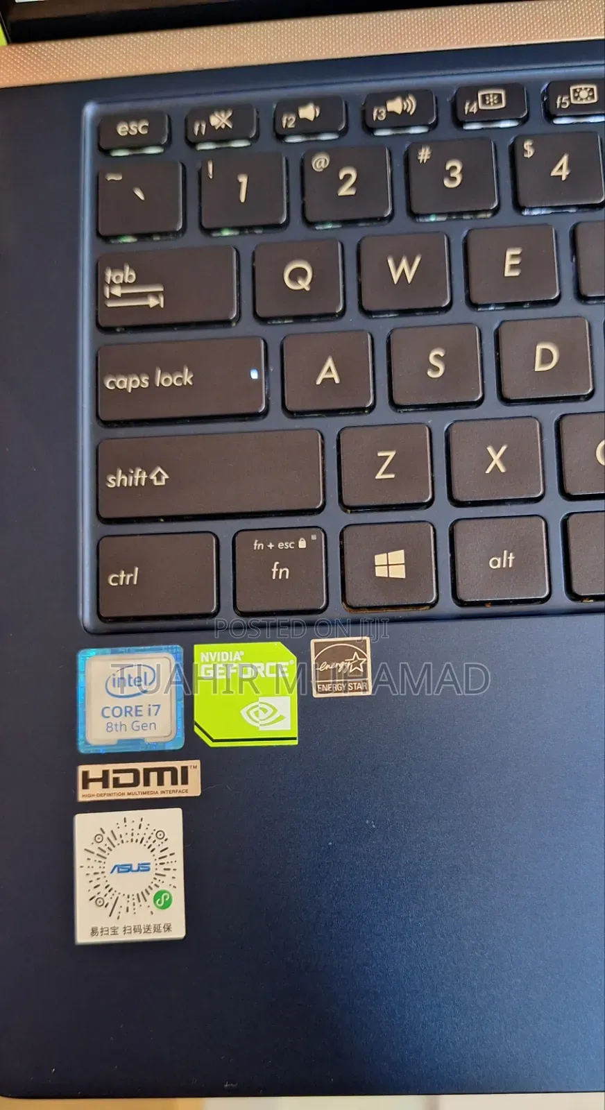 New Laptop Asus ZenBook UX430UA 8GB Intel Core i7 SSD 512GB