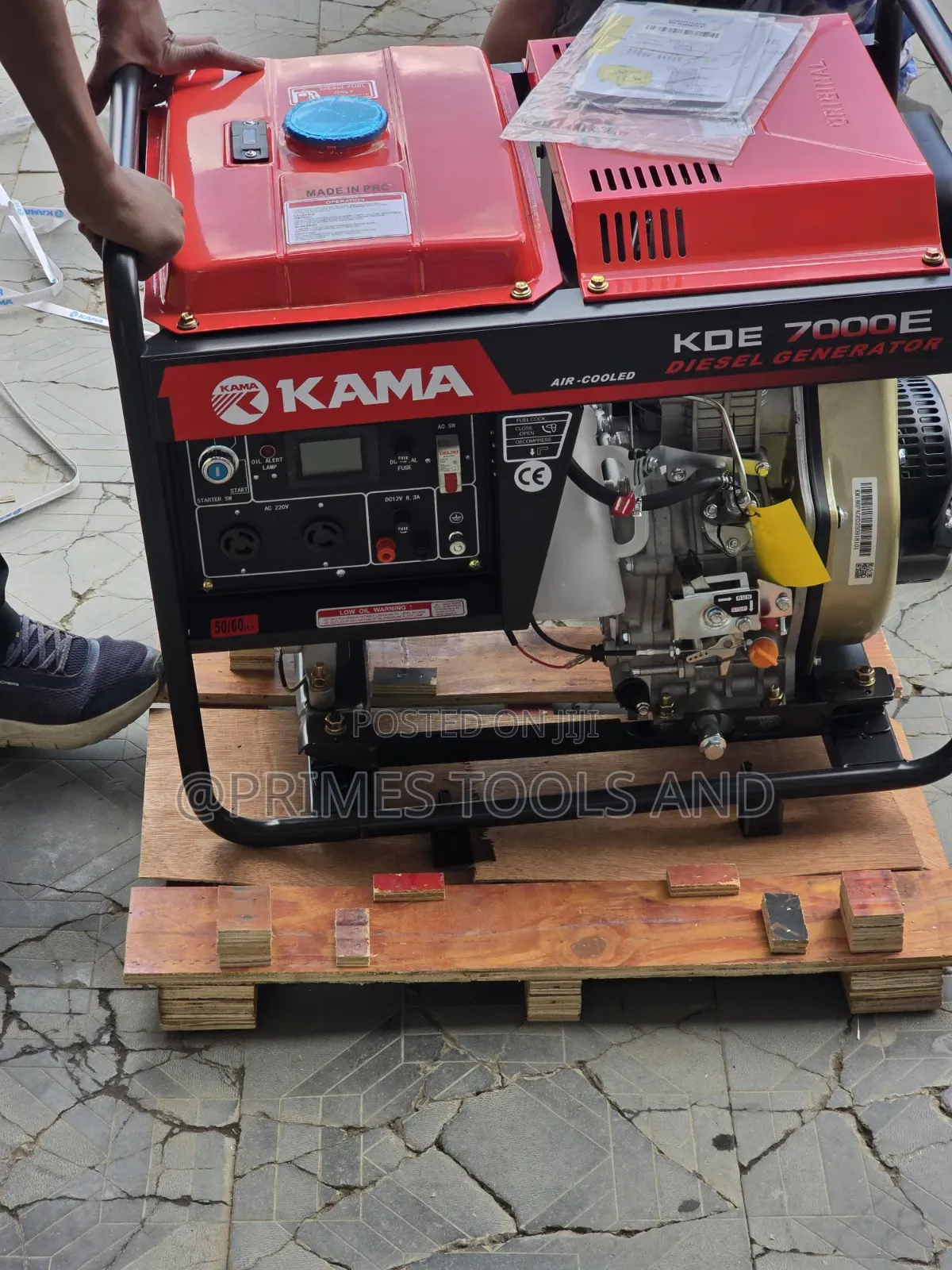 Kama Kde7000e Diesel Generator | 5kw–6kw Air-cooled