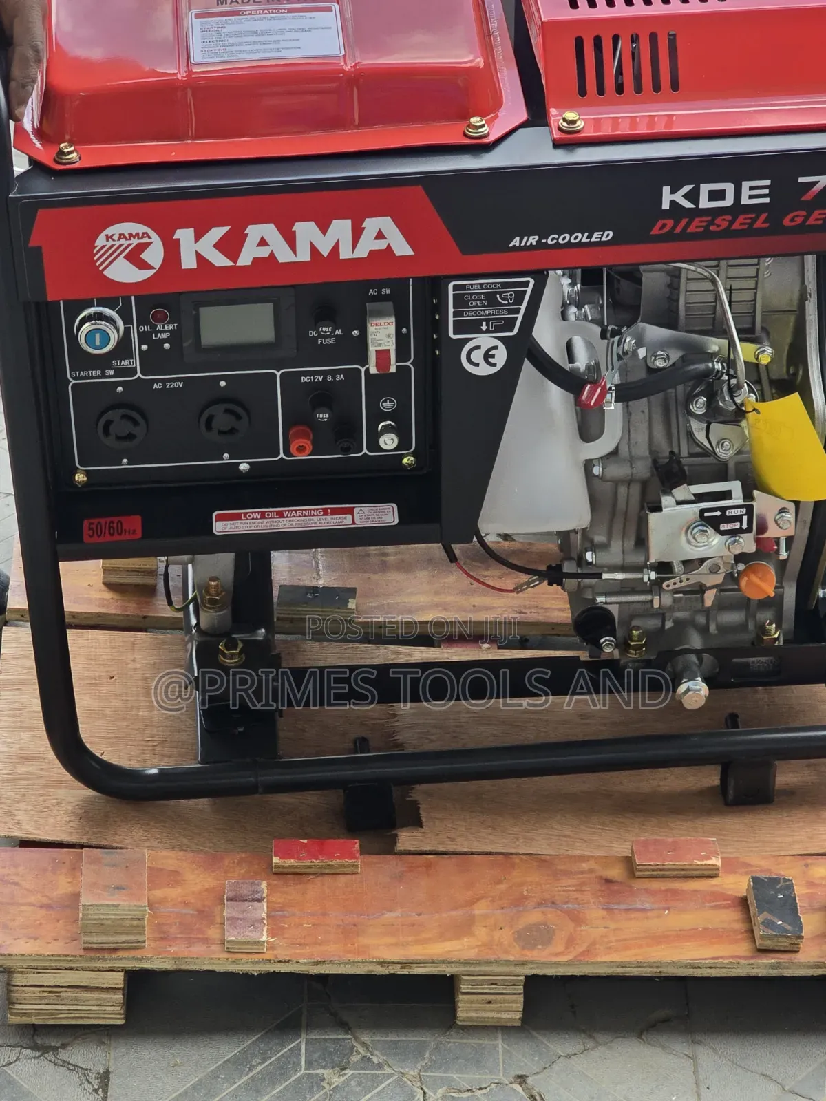Kama Kde7000e Diesel Generator | 5kw–6kw Air-cooled