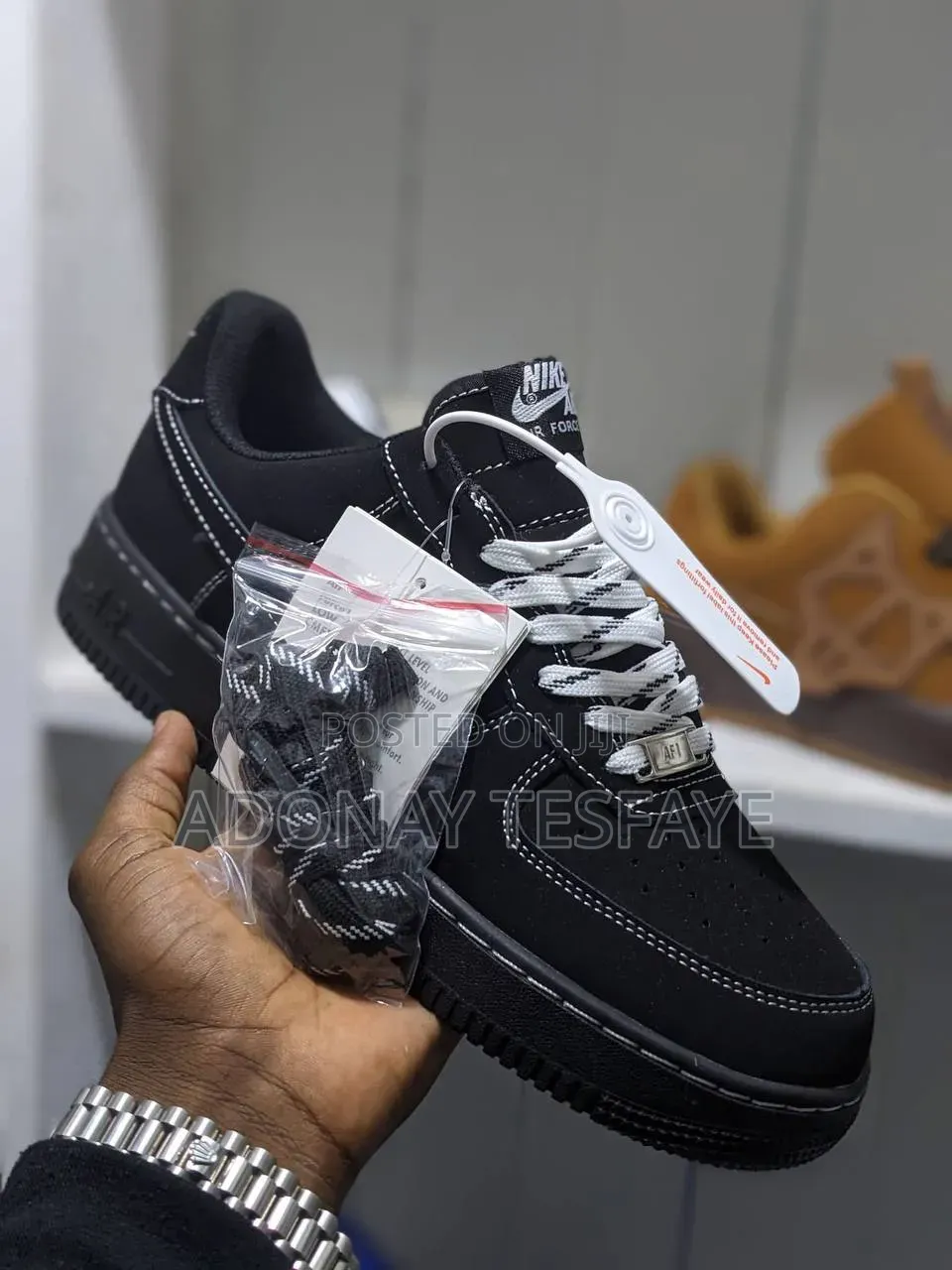 Nike Air Force1 Phantom Black