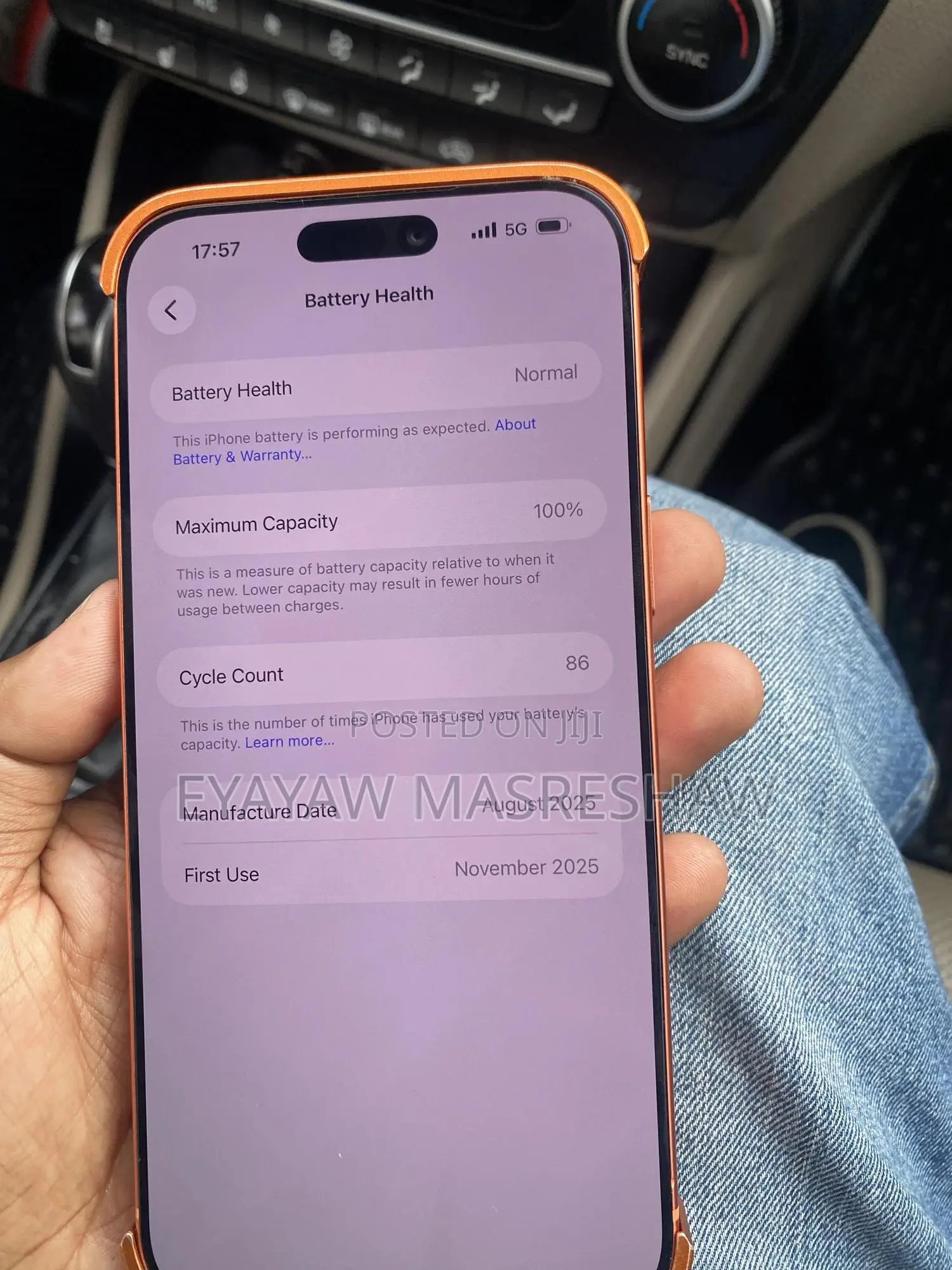 Apple iPhone 17 Pro Max 256 GB Orange