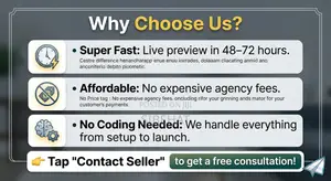 Professional Website For Your Shop – Get More Customers Online!