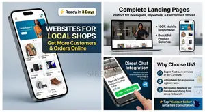 Professional Website For Your Shop – Get More Customers Online!