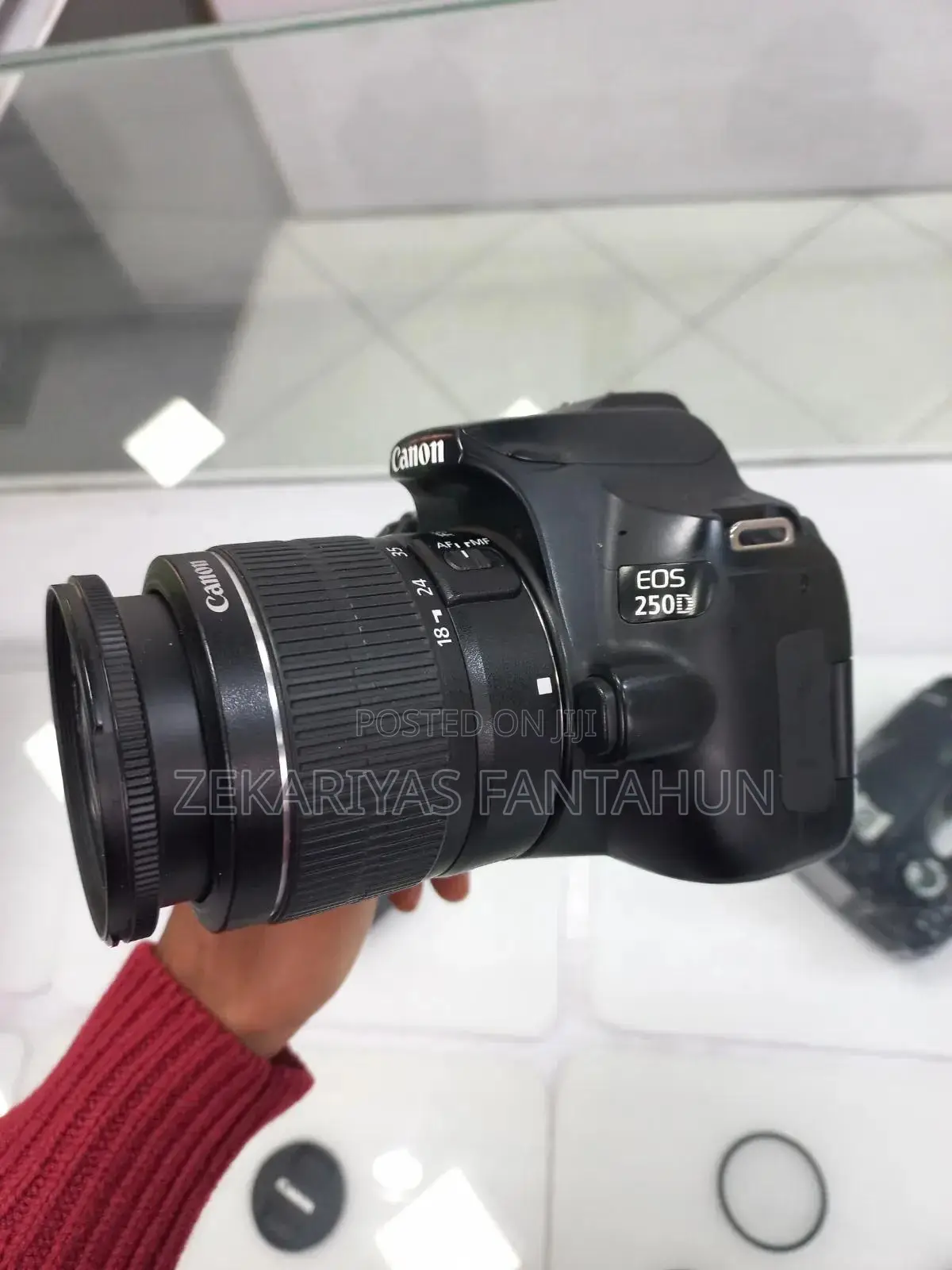 Canon 250d Camera.
