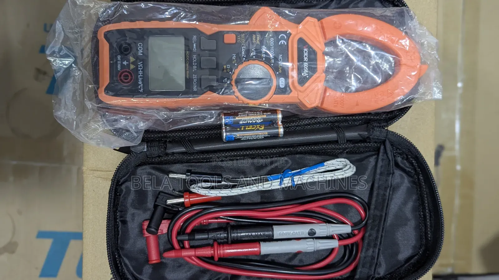 Victor Clamp Meter Acdc 1000v Dc Current 1000v Meltimeter Quality Item