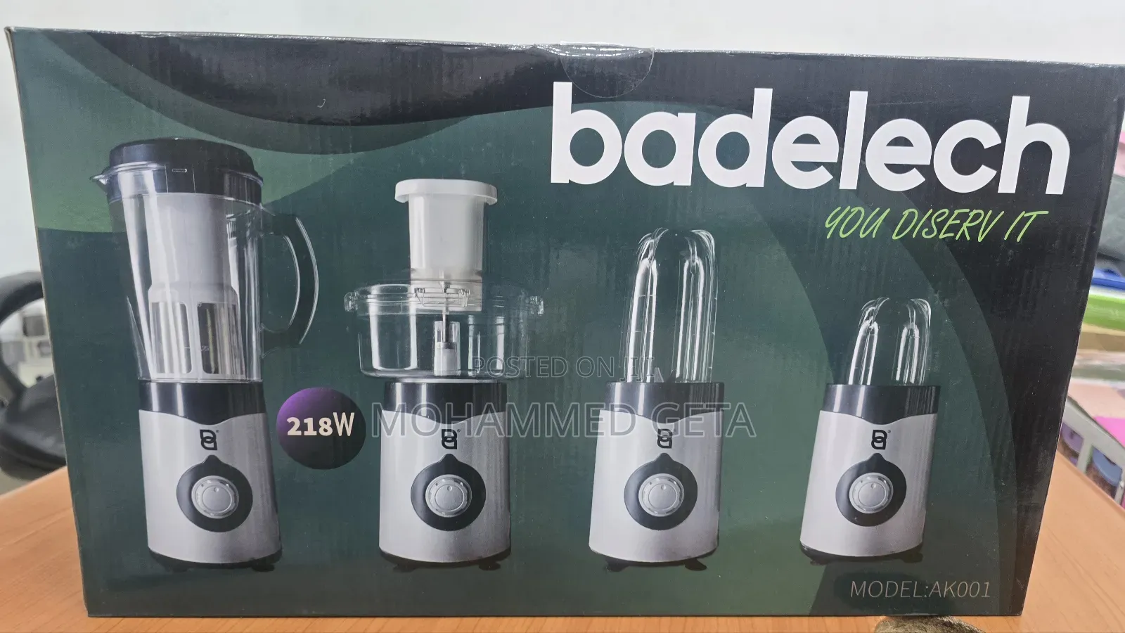 Badelech Food Processor/Multi Mug