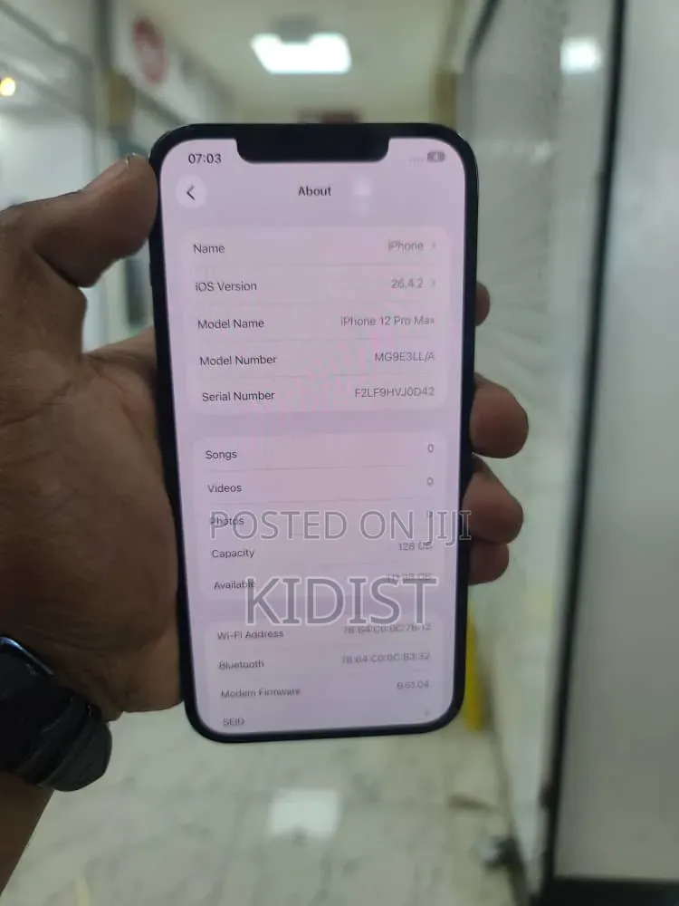 New Apple iPhone 12 Pro Max 128 GB Blue