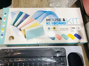 Bluetooth Keyboard and Mouse Combo Rechargeable Designed