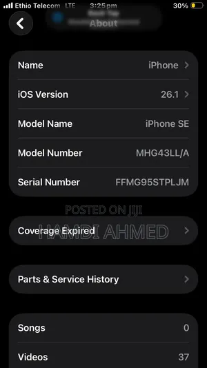 Apple iPhone SE (2020) 64 GB Black