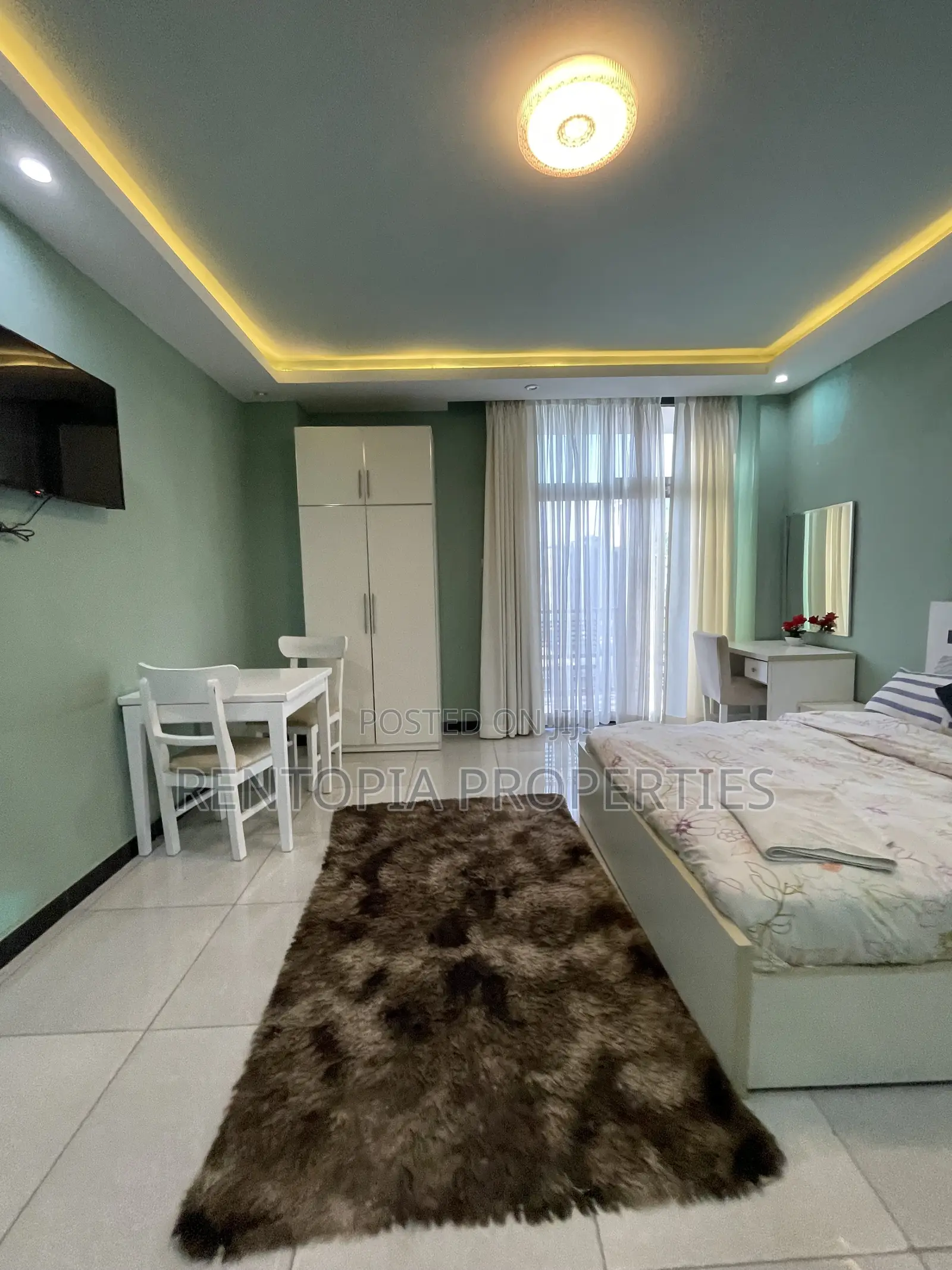 Furnished 1bdrm Apartment in Bole for rent