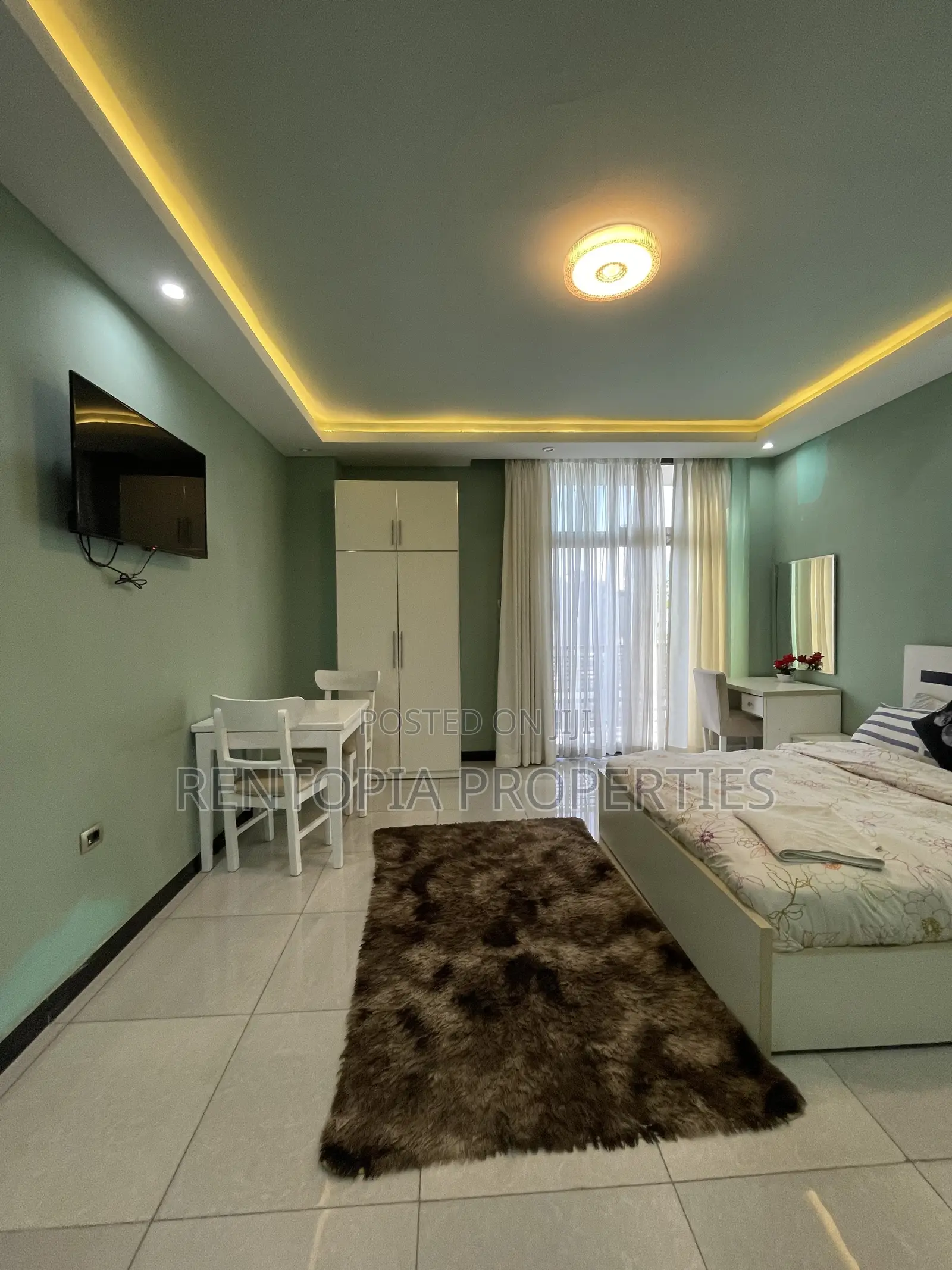 Furnished 1bdrm Apartment in Bole for rent