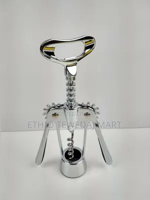 Winged Corkscrew የውስኪ , ቢራ / ለስላሰ / ወይን መክፈቻ Wine Bottle Opener