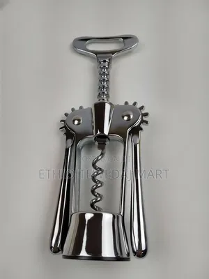 Winged Corkscrew የውስኪ , ቢራ / ለስላሰ / ወይን መክፈቻ Wine Bottle Opener