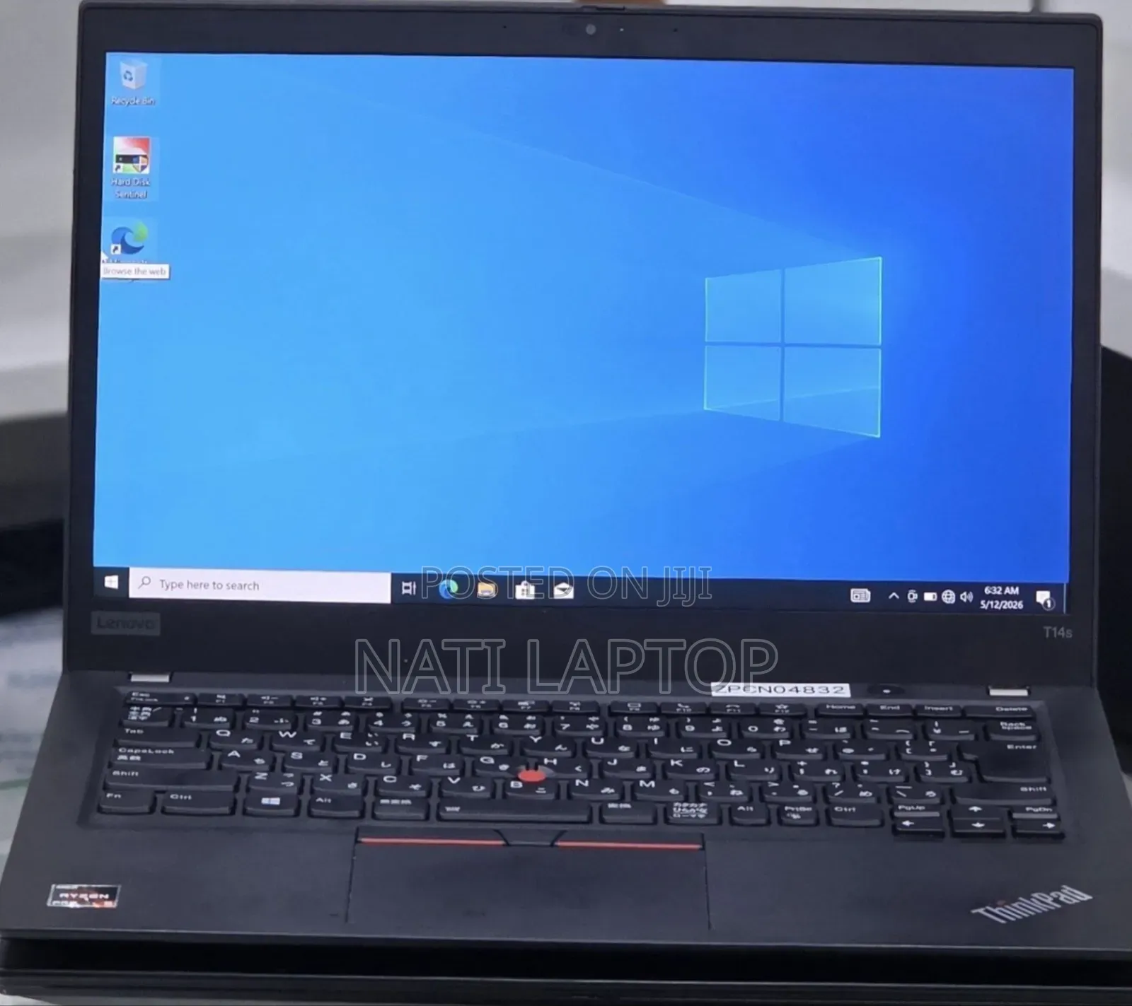 New Laptop Lenovo ThinkPad T14 16GB AMD Ryzen 5 SSD 512GB
