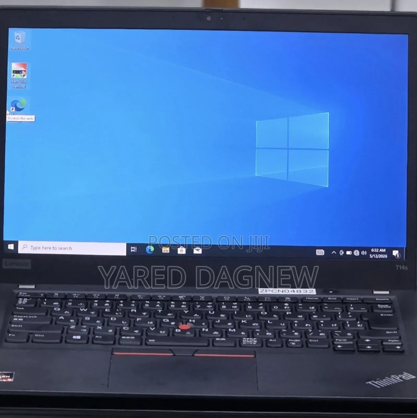 New Laptop Lenovo ThinkPad T14s G4 16GB AMD Ryzen 5 SSD 512GB