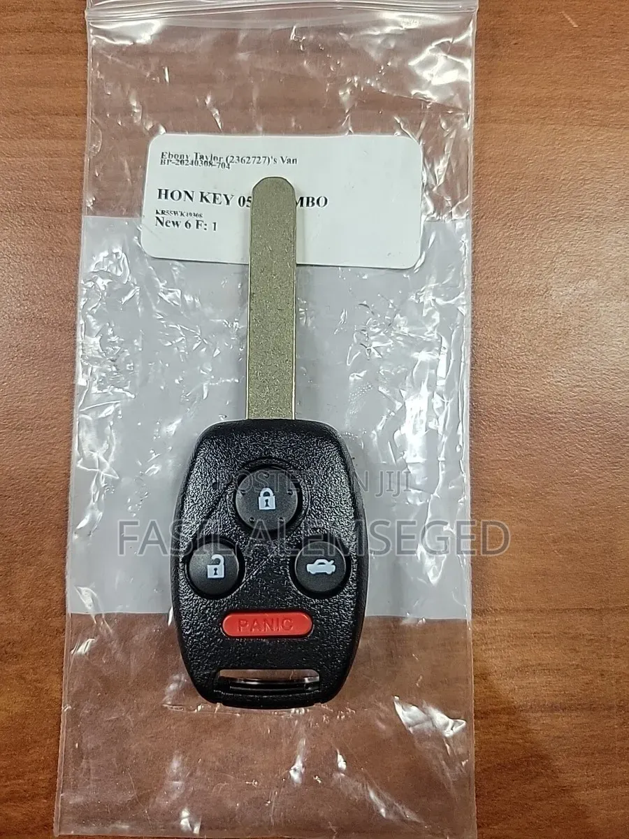 Honda Remote and Key