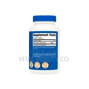 Nac (N-Acetyl L-Cysteine ) 600mg Capsules