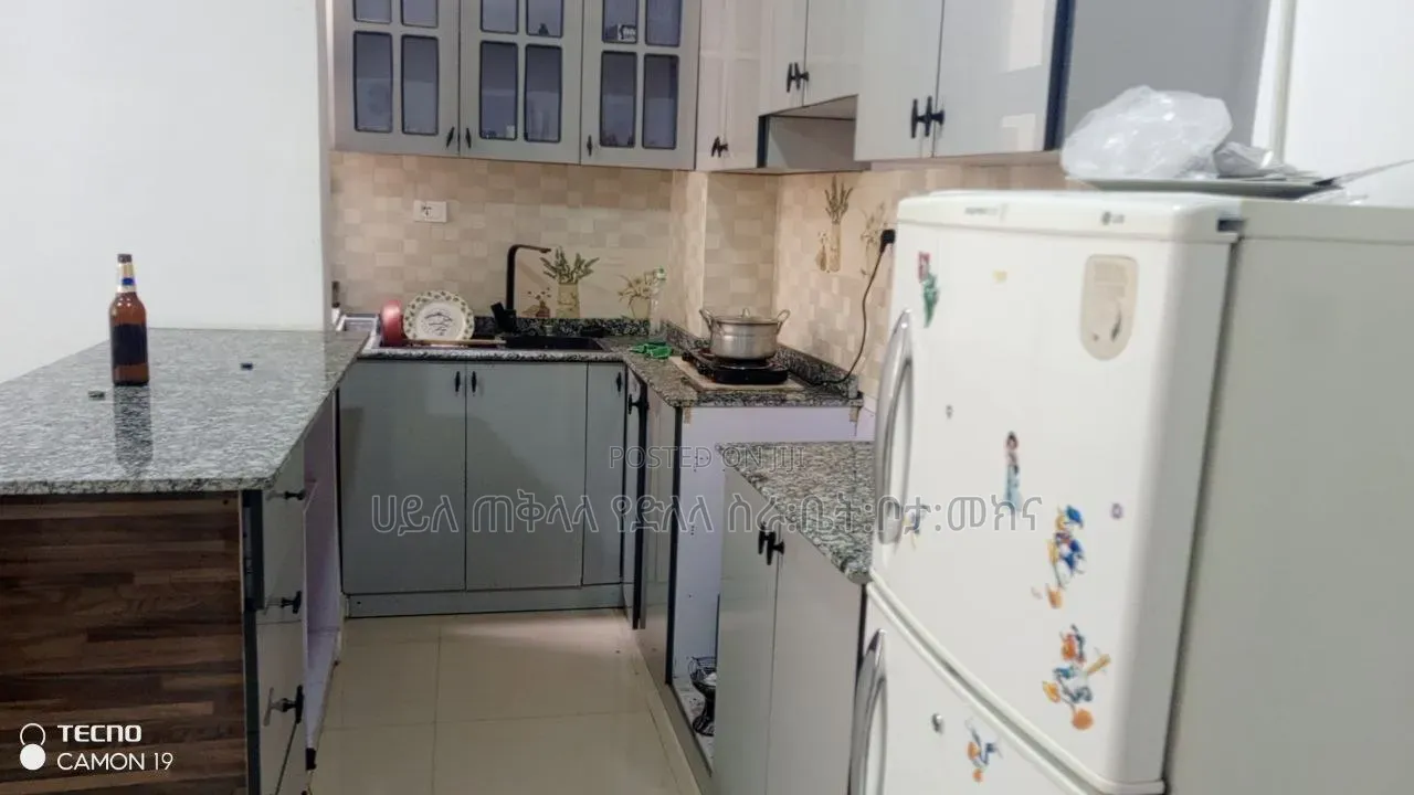 Furnished 2bdrm Apartment in ኖህሪልስተት, Bole for sale