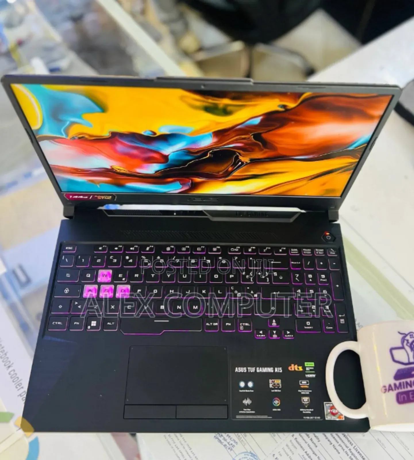 New Laptop Asus TUF Gaming A15 16GB AMD Ryzen 7 SSD 512GB