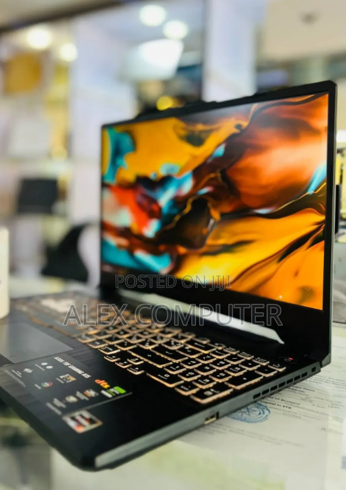 New Laptop Asus TUF Gaming A15 16GB AMD Ryzen 7 SSD 512GB