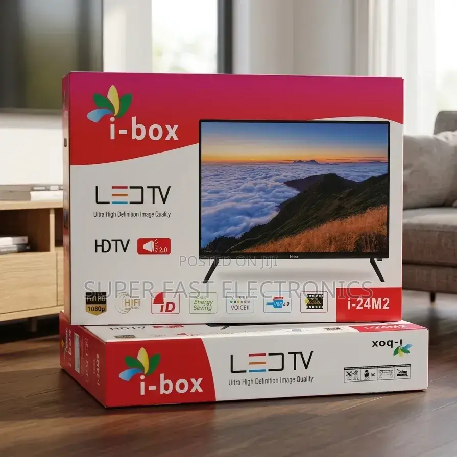 I-Box 24 Inch Tv Full Hd Led Tv Energy Saving Design