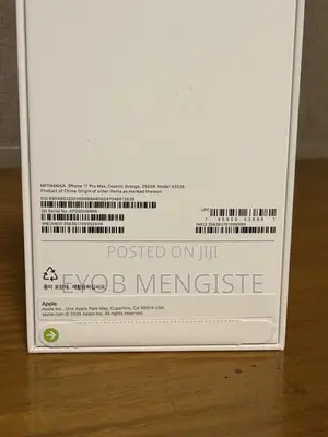 New Apple iPhone 17 Pro Max 256 GB Orange