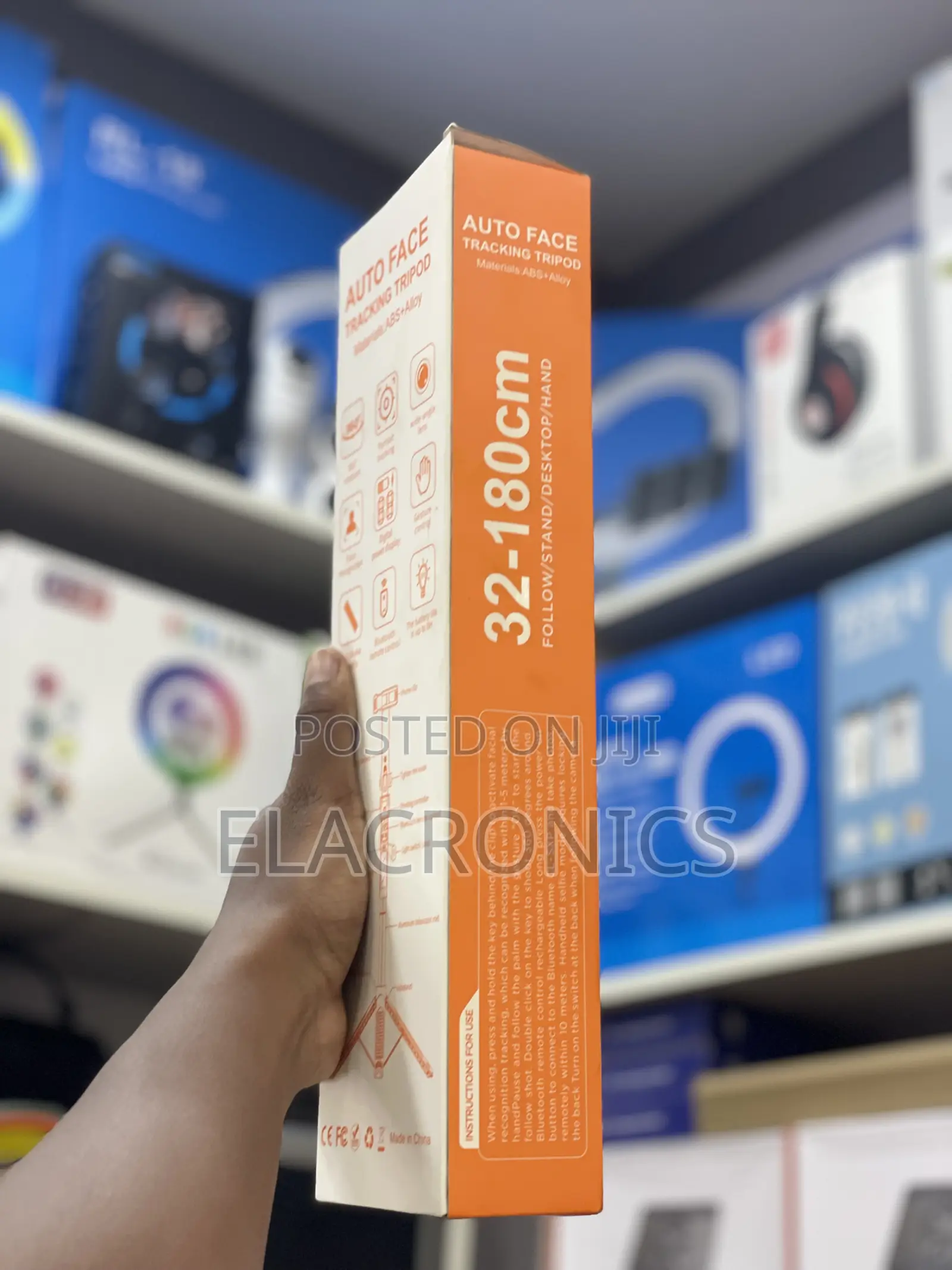180cm Auto Face Tracking Tripod Cl12 (Smart Selfie Stick)
