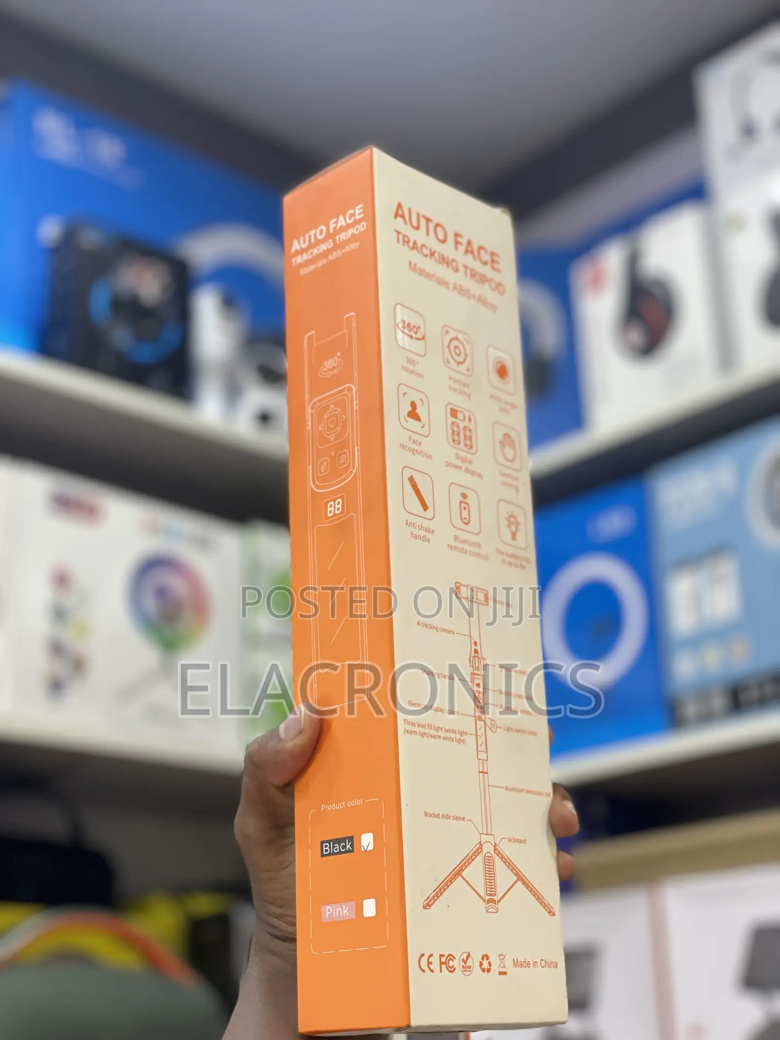 180cm Auto Face Tracking Tripod Cl12 (Smart Selfie Stick)