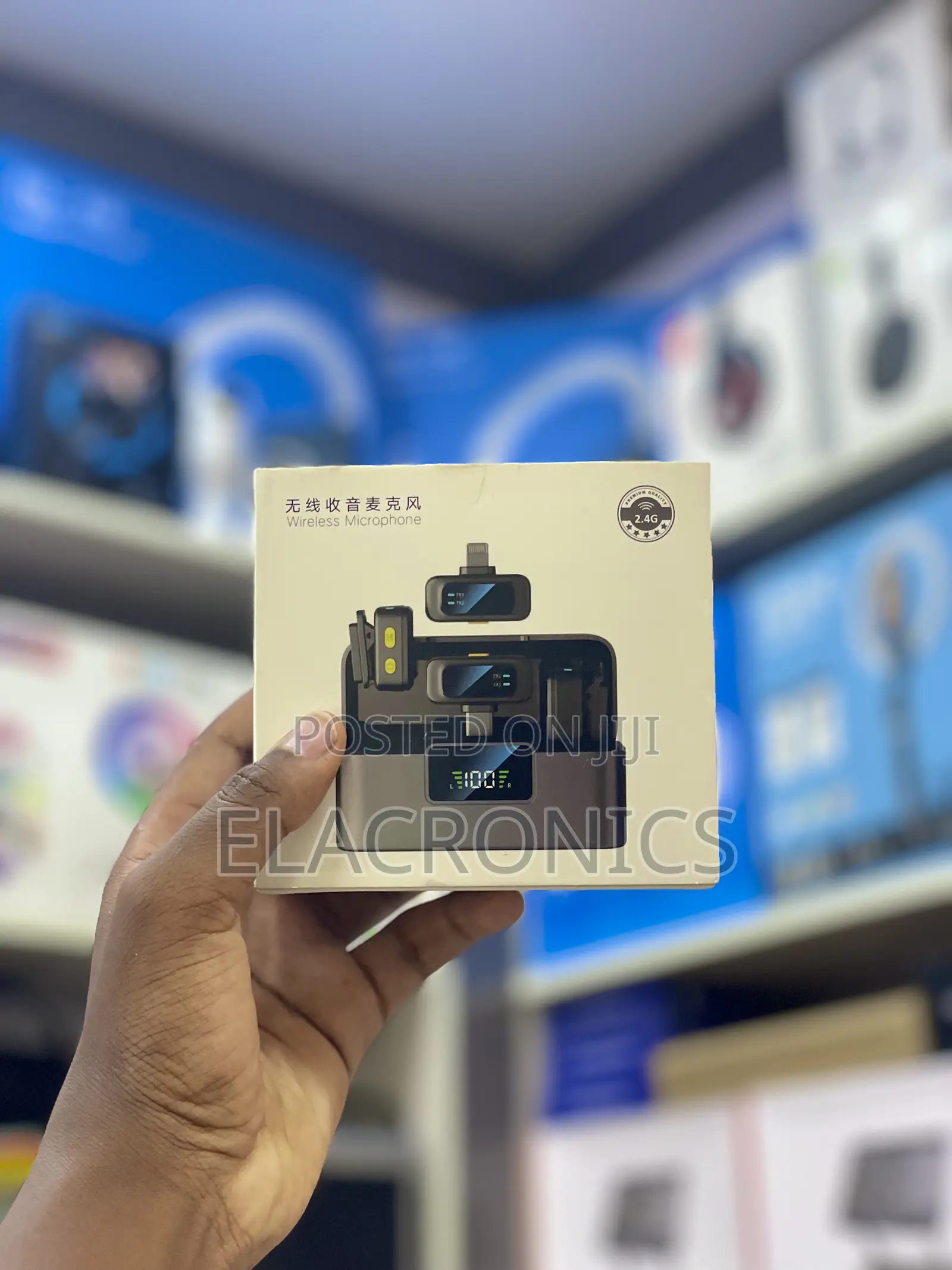 Wireless Nic Mic Plug Play (Lapel Microphone)