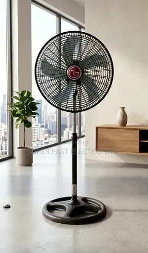 Lg Stand Fan Heavy-Duty High- Cooling Fan 100% Original Ventilator