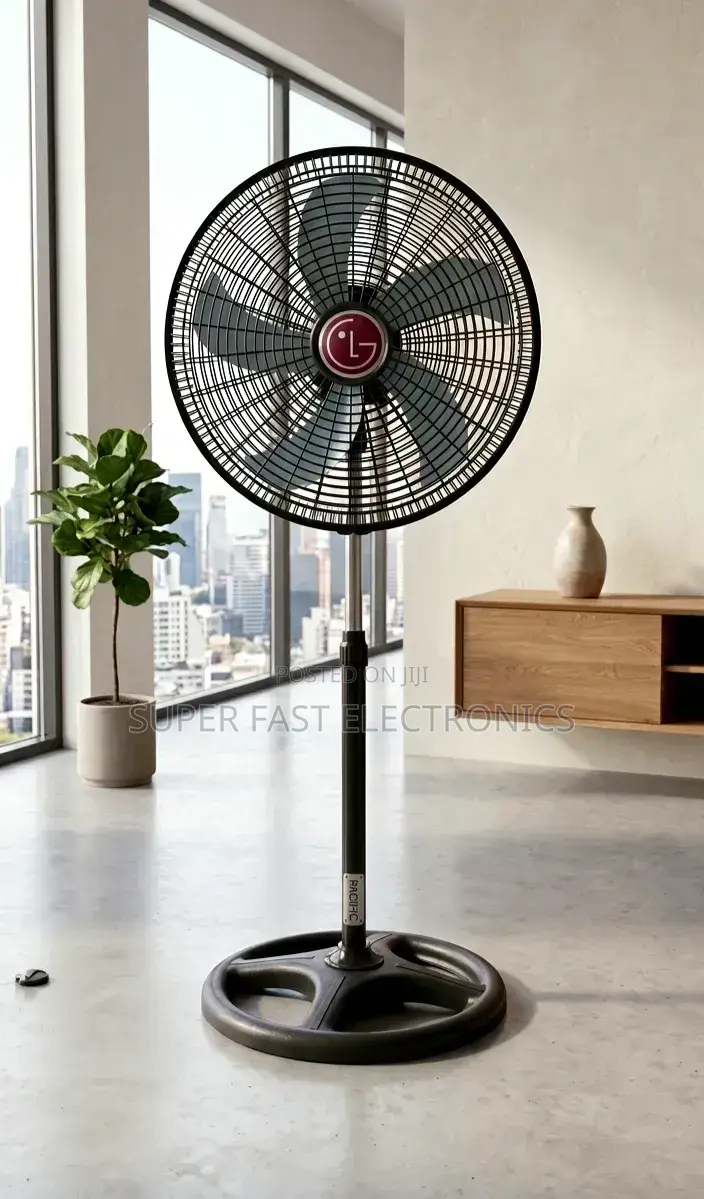 Lg Stand Fan Heavy-Duty High- Cooling Fan 100% Original Ventilator