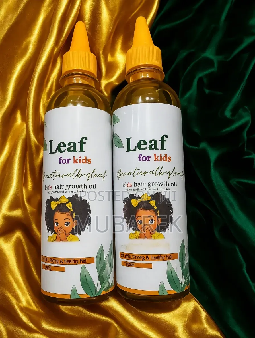 Leaf for Kids Kids Hair Growth Oil for Strong Soft Curly Hair