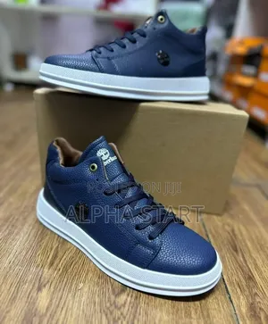 Timberland Golden Blhu High Master Quality Smooth Boots Sneakers