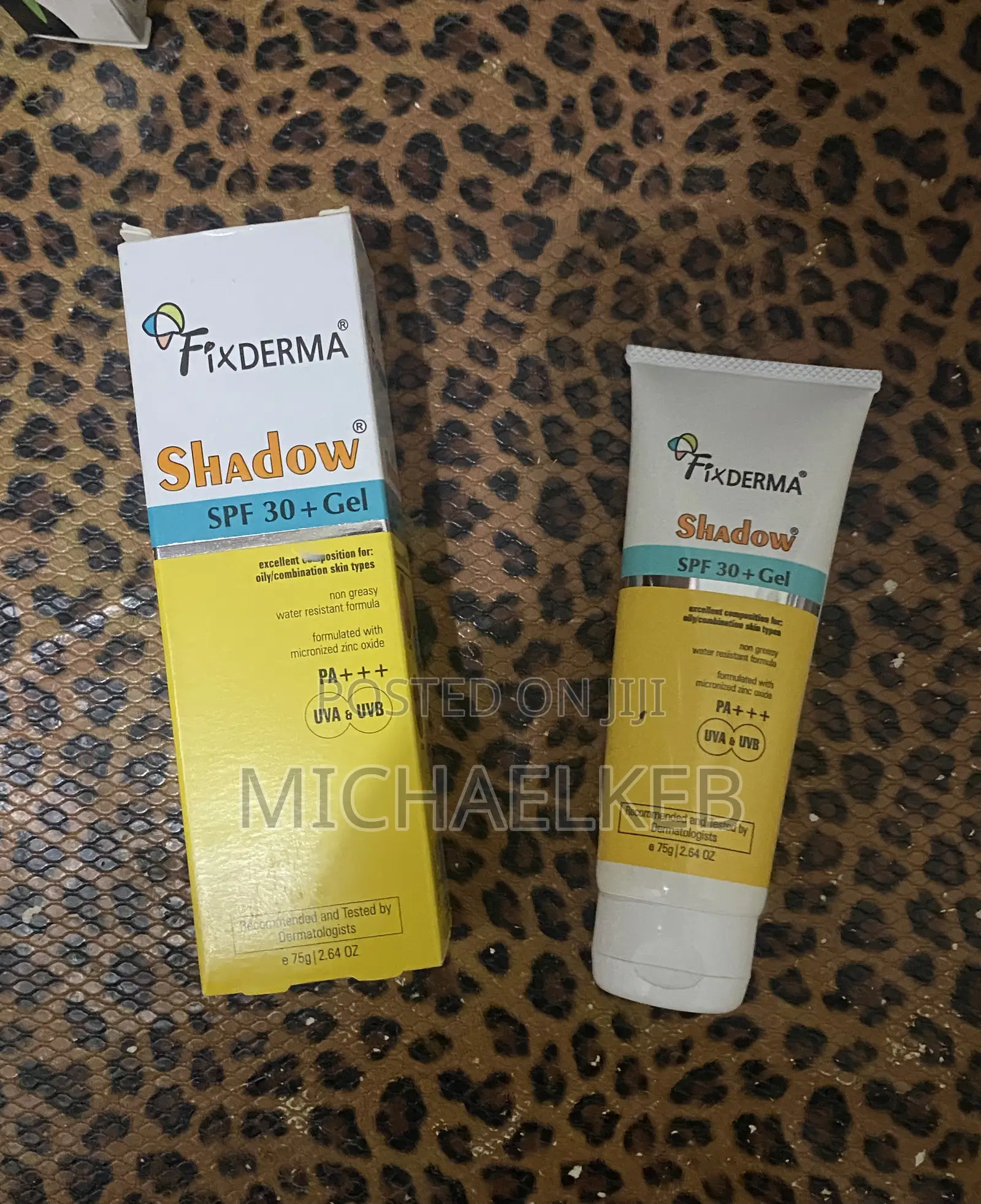 Fix Derma Shadow Sunscreen SPF 30+ Gel
