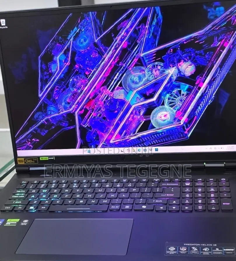 New Laptop Acer Predator Helios Neo 16 16GB Intel Core i9 SSD 512GB