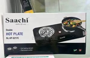 Saachi Hot Plate ሳቺ ባለሁለት ምድጃ ስቶቭ 2000w