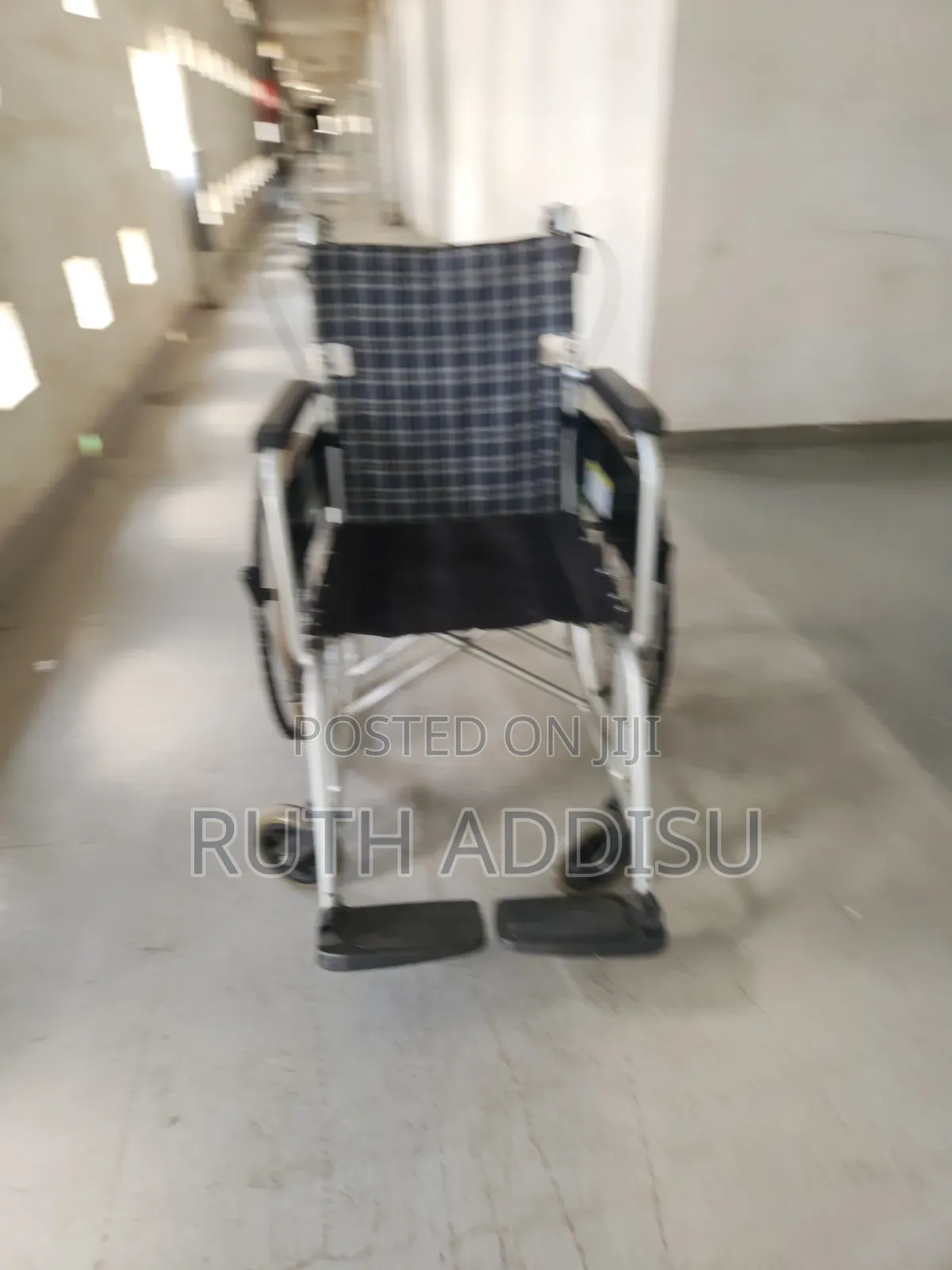 At +80% Discount. Very Good Condition Foldable Wheelchair Almunium