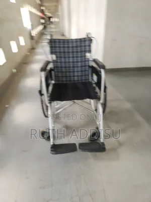 At +80% Discount. Very Good Condition Foldable Wheelchair Almunium