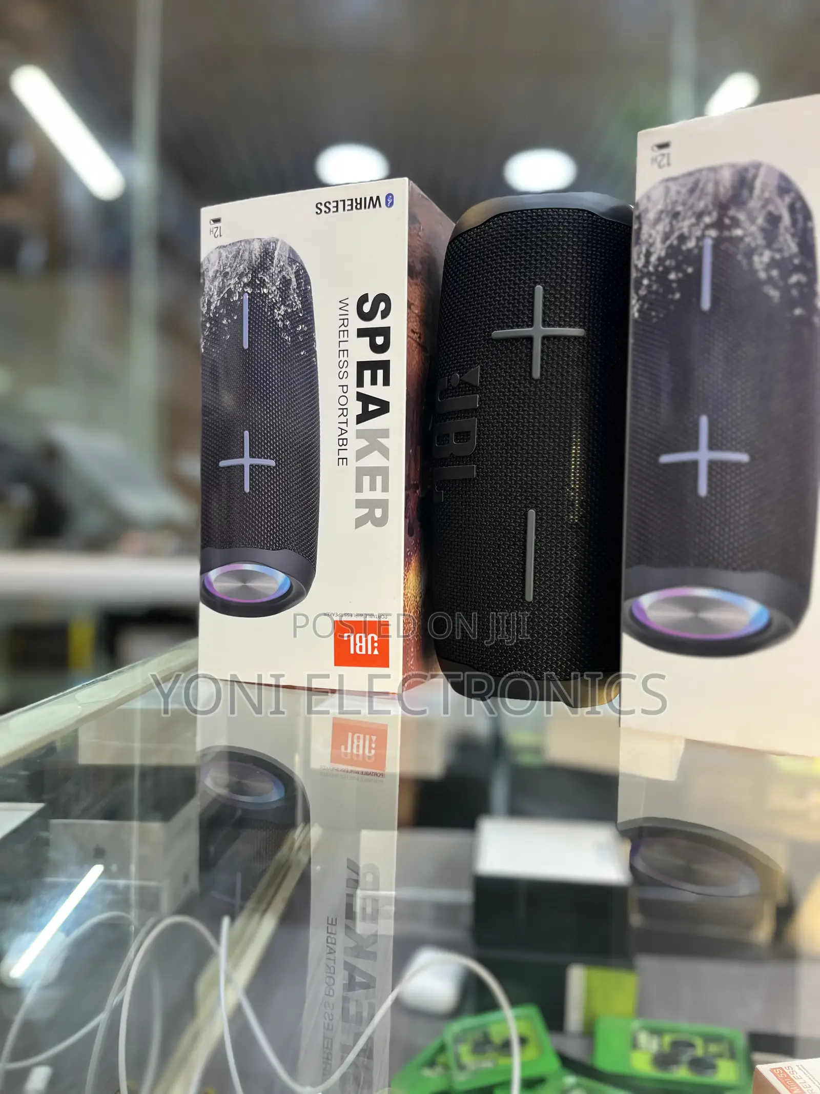 JBL Wireless Portable Bluetooth Speaker With Water Resistance RGB