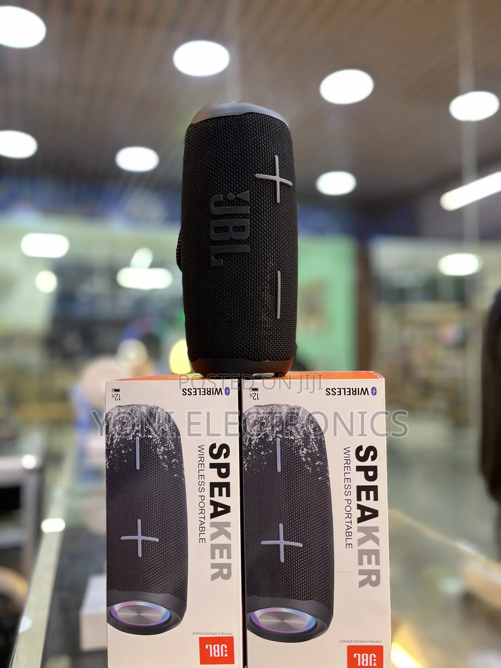 JBL Wireless Portable Bluetooth Speaker With Water Resistance RGB