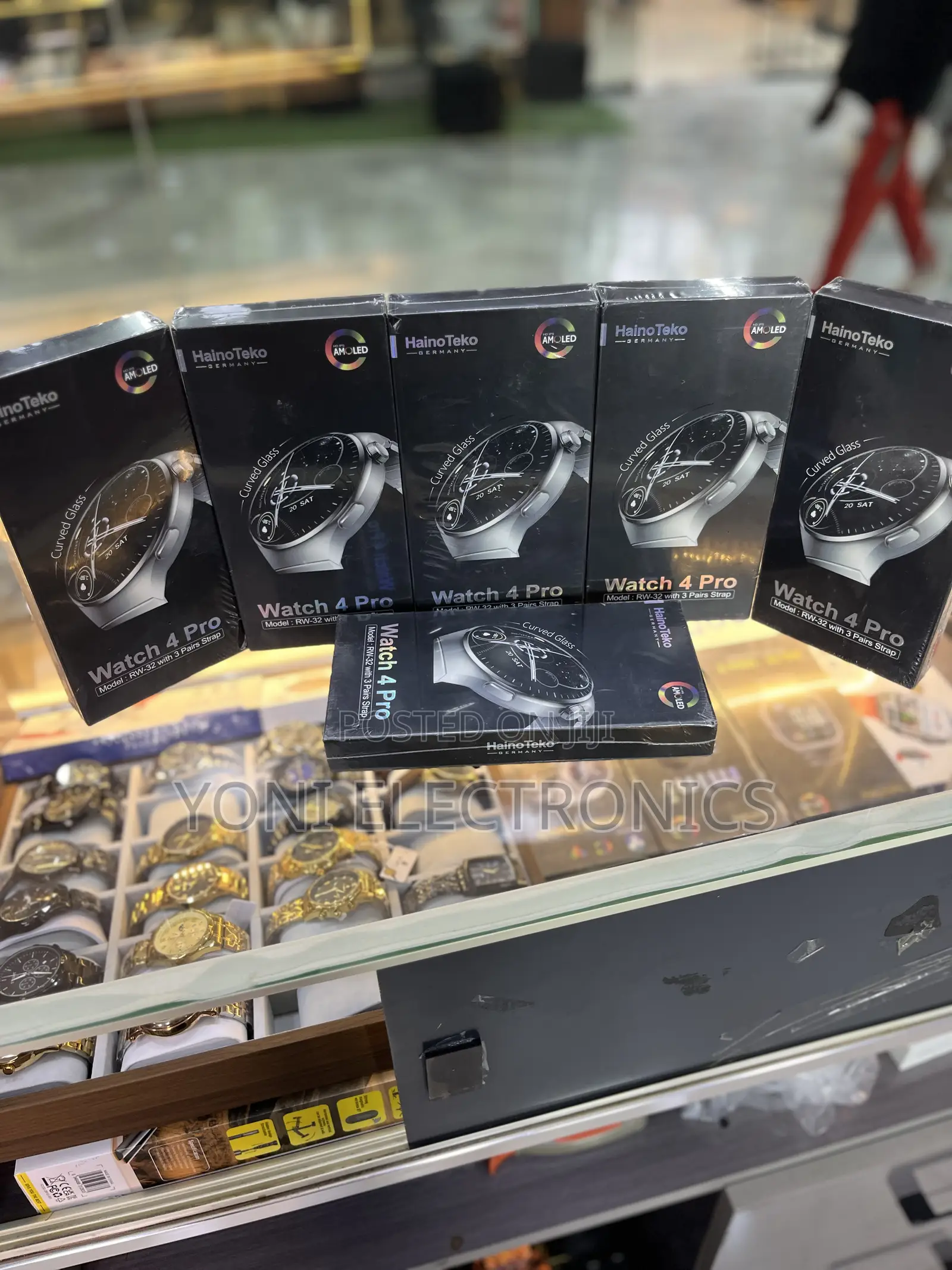 Haino Teko Watch 4 Pro (Rw-32) Smartwatch With Amoled Curved Glass