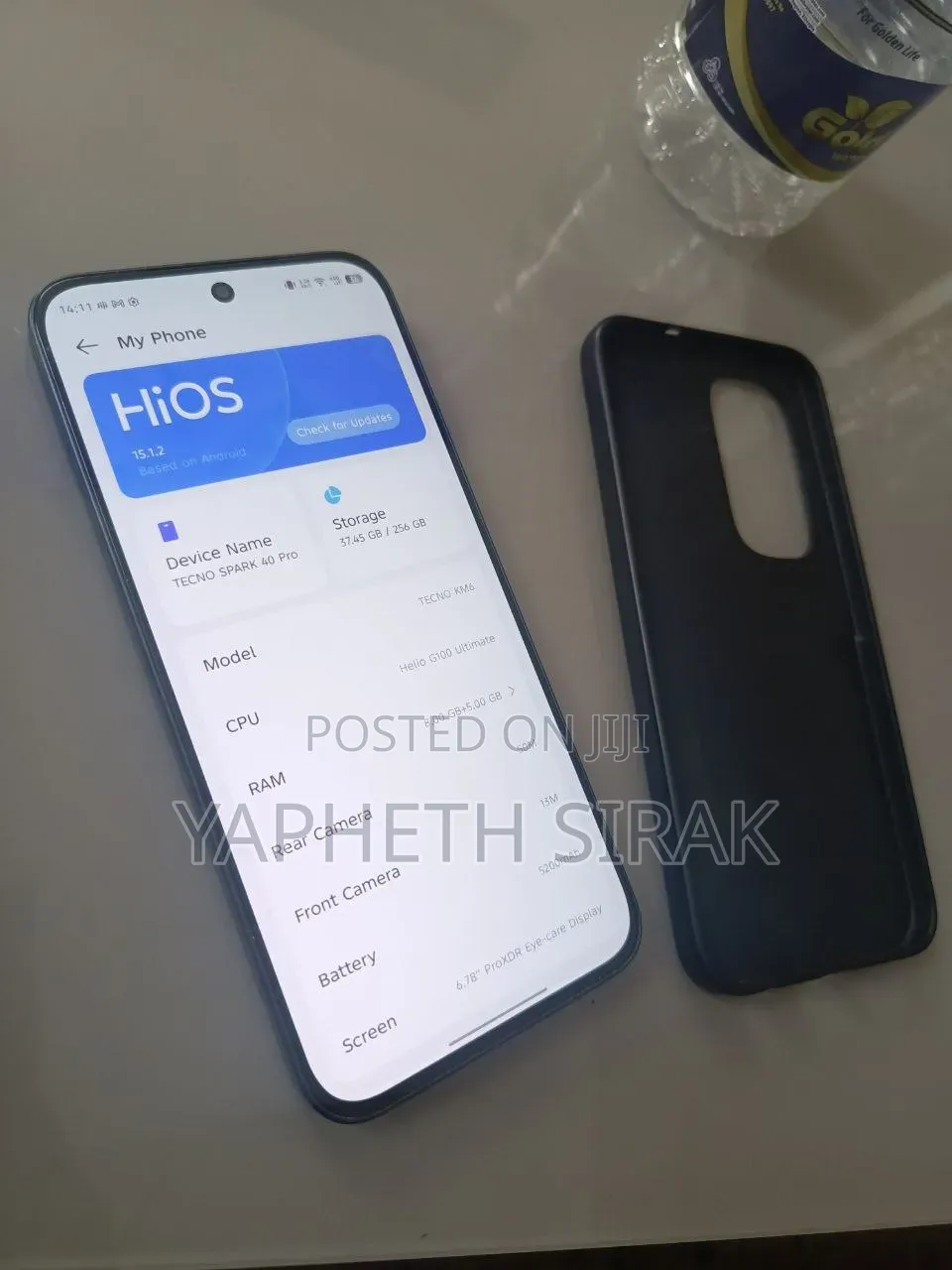 New Tecno Spark 40 Pro 256 GB Black